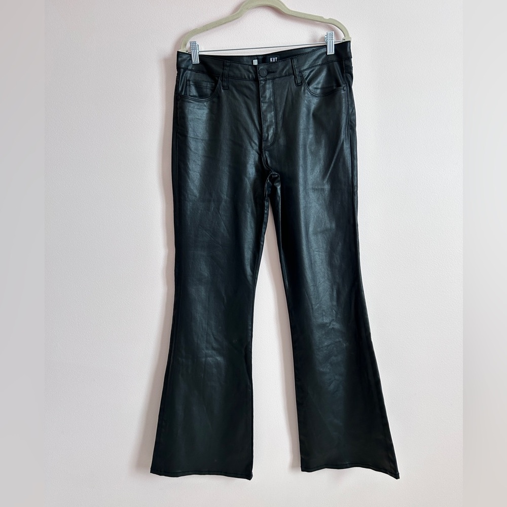 Kut from the Kloth Black Coated Women's Jeans